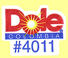 Dole R 4011 Colombia 2.JPG (8430 Byte)
