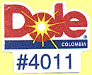 Dole R 4011 Colombia.JPG (8153 Byte)