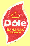 Dole R Bananas Ecuador.JPG (16767 Byte)