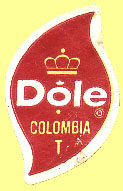 Dole R Colombia T.JPG (15883 Byte)