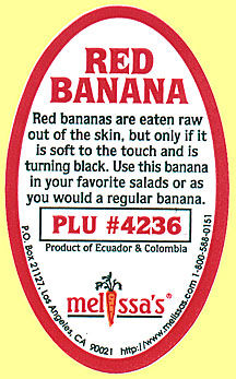 Melissas Red Banana PLU 4236 2.jpg (35333 Byte)